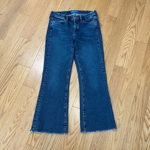 MIH Lou High Rise Crop Bell Jeans - Picture 2 of 12